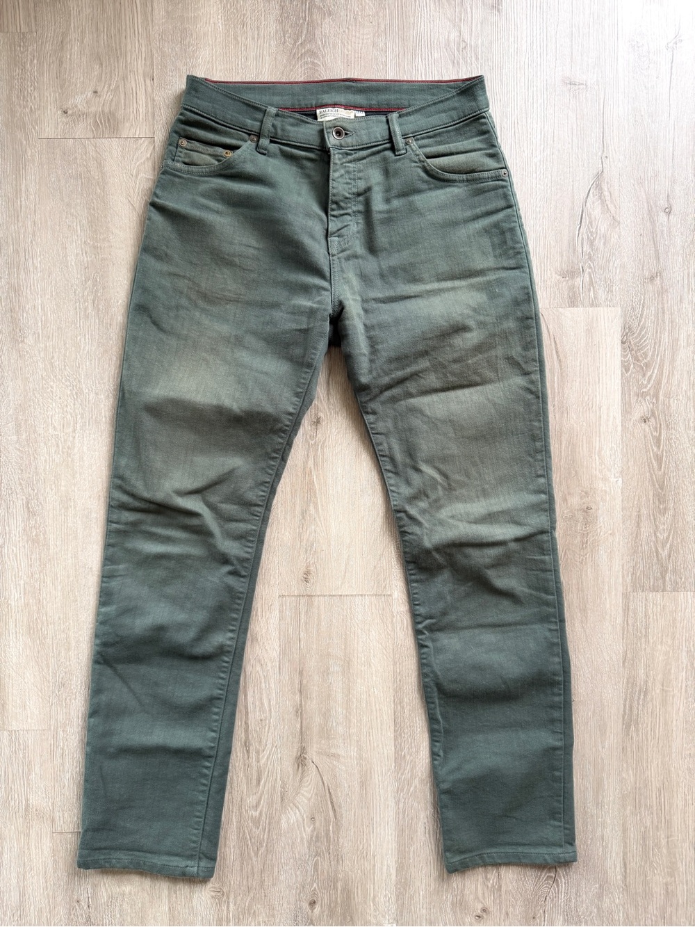 Raleigh Alexander Denim Olive Green 30